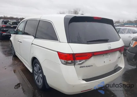 2014 Honda Odyssey Touring/Touring Elite from USA, damaged, VIN 5FNRL5H90EB084005